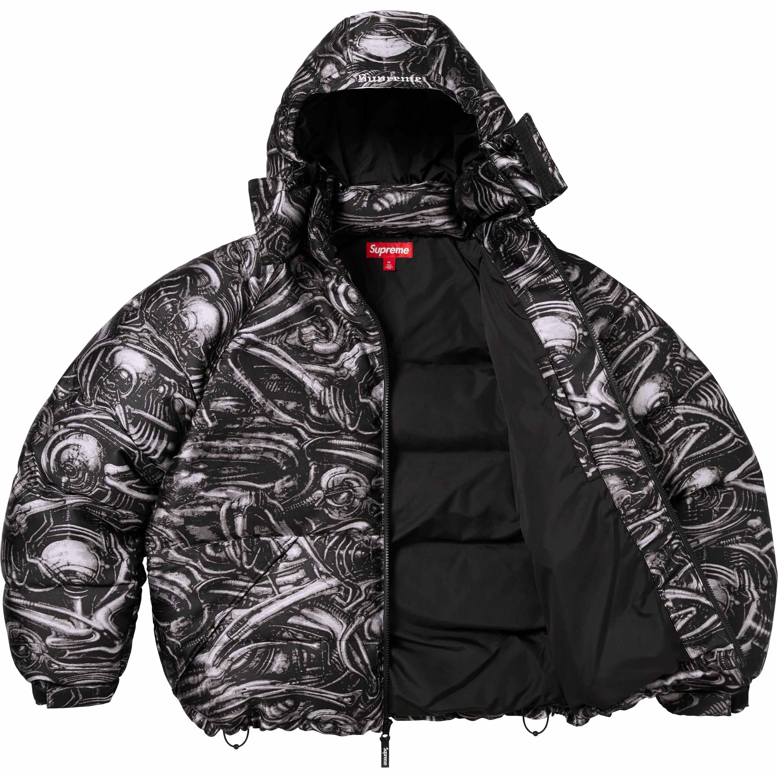 H.R. Giger Jacquard Down Puffer Jacket view 15